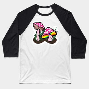 pink mushies Baseball T-Shirt